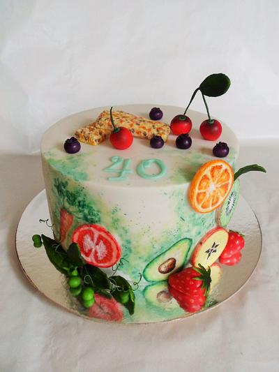 Fit cake - Cake by Veronika