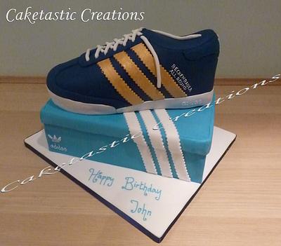 Adidas Trainer Cake - Cake by Caketastic Creations