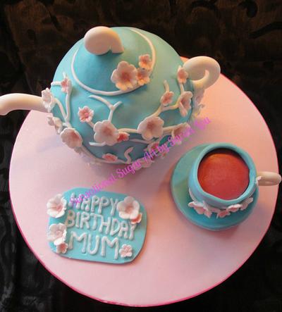 Oriental Teapot cake - Cake by Sensational Sugar Art by Sarah Lou