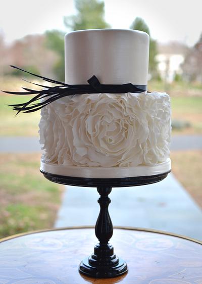 Ruffles and Feathers - Cake by Elisabeth Palatiello