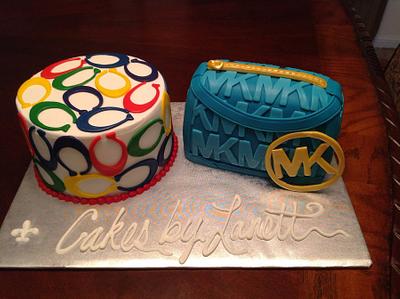 Coach Cake & Michael Kors Purse Cake - Cake by Lanett