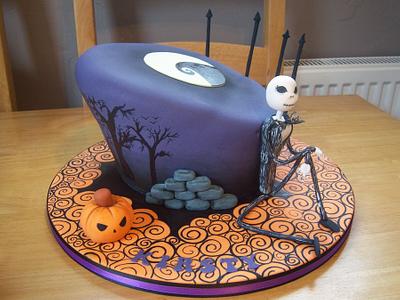 Nightmare before christmas - Cake by Gemma Coupland