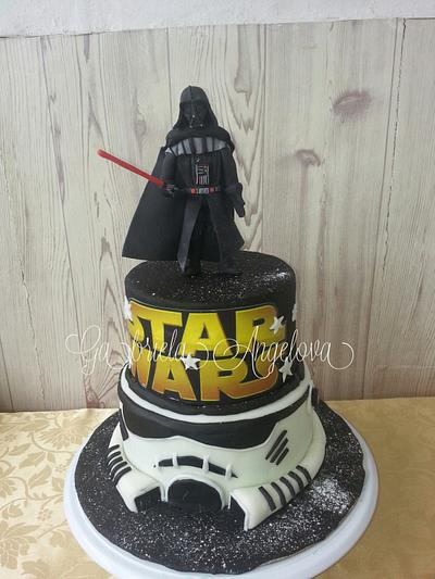 Star Wars cake - Cake by Gabriela Angelova 