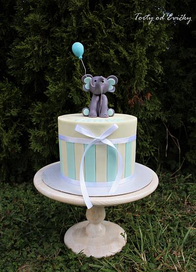 Little elephant  - Cake by Cakes by Evička