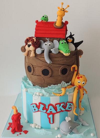 Noah's ark - Cake by Shereen