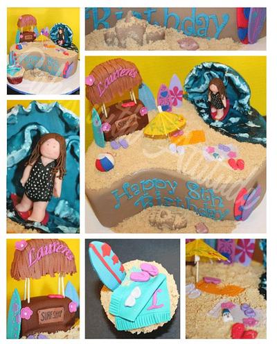 Surfer Girl Cake - Cake by Viviana & Guelcys