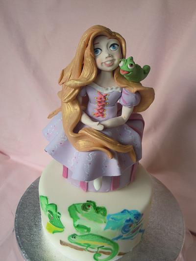 Chamaleon ...and Rapunzel - Cake by Caterina Fabrizi