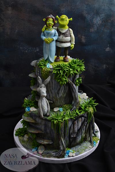 Shrek Cake - Cake by Nasa Mala Zavrzlama