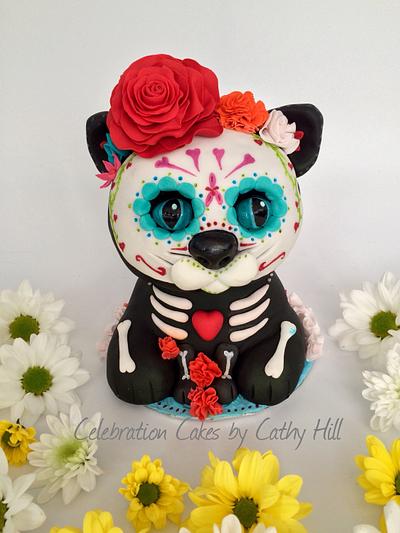 Sugar Skull Bakers 2016 "In Memory of Ned" - Cake by Celebration Cakes by Cathy Hill