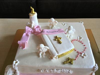 Christening  - Cake by Doroty