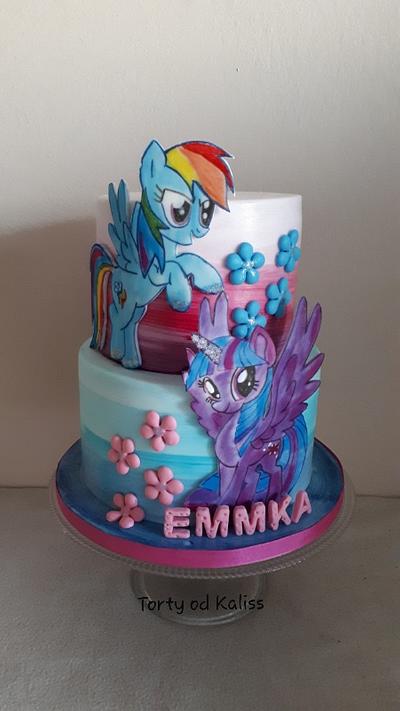 Little pony - Cake by Kaliss