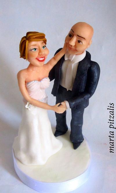 Bride and groom! - Cake by LeTorteDiMartaP