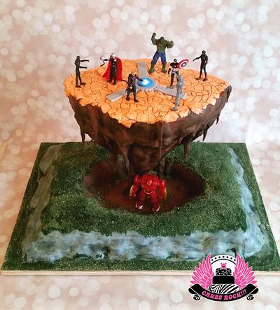 Avengers Defending Novi Grad - Cake by Cakes ROCK!!!  