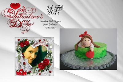 Sweet Valentine Collaboration - Tilda Bamboline - Cake by Miky1983