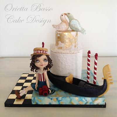 Venezia for Italian Sugar Dream Collaboration - Cake by Orietta Basso