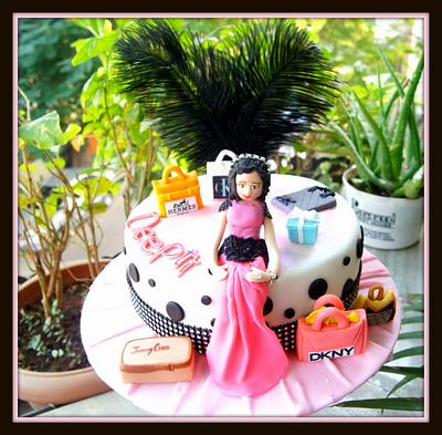 Shopaholic Cake   - Cake by ibakebyamrita