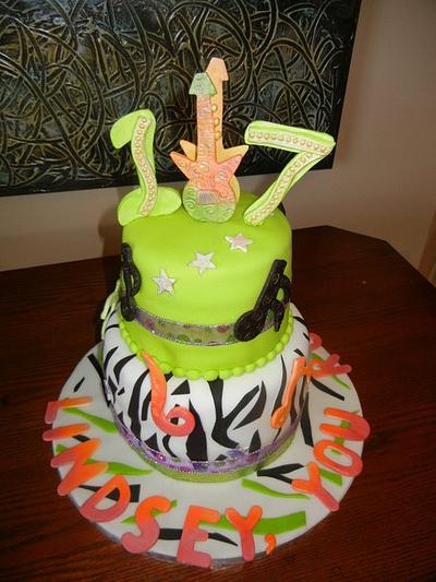 "Rocker" Birthday cake - Cake by Fun Fiesta Cakes  