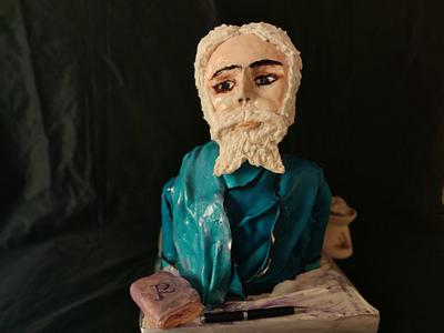 Rabindranath Tagore :Dr RB Sudha - Cake by Dr RB.Sudha