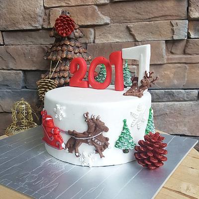 New Year Cake - Cake by Mora Cakes&More