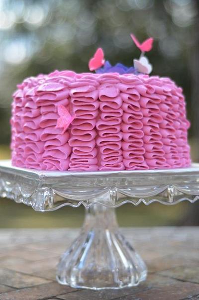 Buttercream Ruffle Cake - Cake by Elisabeth Palatiello