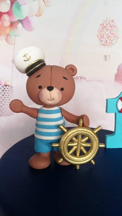 Nautical teddy - Cake by Zaklina