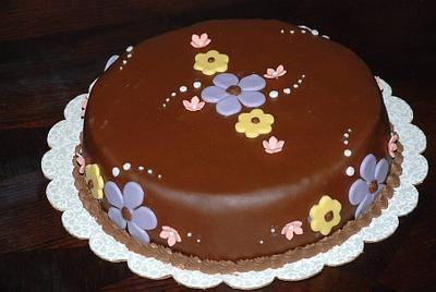 Spring flower cake - Cake by lisssa