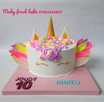 Unicorn cake - Cake by Mahy hegazy