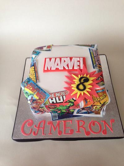 Marvel Mania - Cake by charmaine cameron