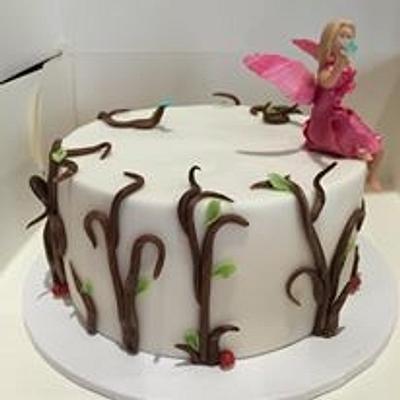 Pink Forest Fairy - Cake by The Painted Cake