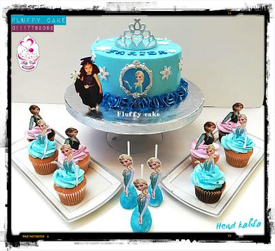 frozen cake - Cake by Hend kahla