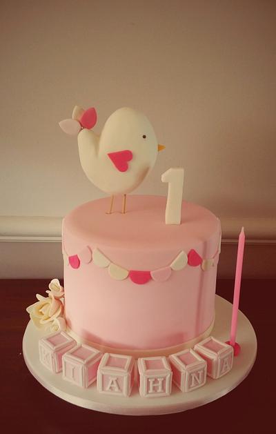 A little birdy told me......  - Cake by Lisa-Jane Fudge