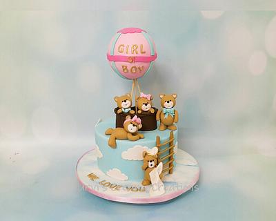 Baby Shower Cake - Cake by Urvi Zaveri 