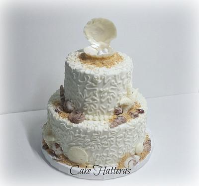 Double Pearls - Cake by Donna Tokazowski- Cake Hatteras, Martinsburg WV
