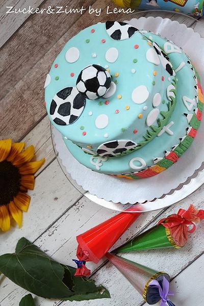 Football Cake and School Start! :) - Cake by Lena