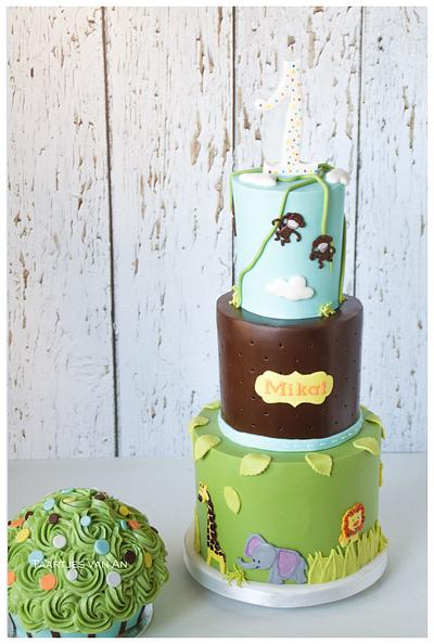 Junglecake for Mikai - Cake by Taartjes van An (Anneke)