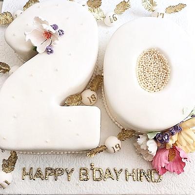20th Birthday Cake  - Cake by Shafaq's Bake House