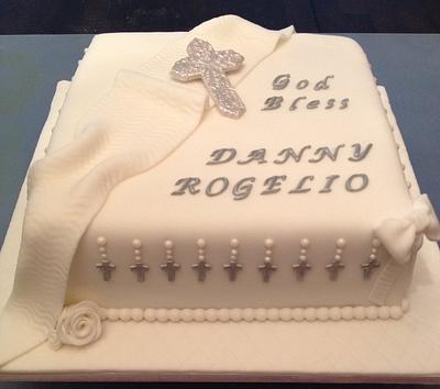 Baptism Cake - Cake by DeliciousCreations