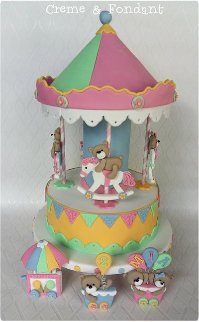 Carousel cake - Cake by Creme & Fondant