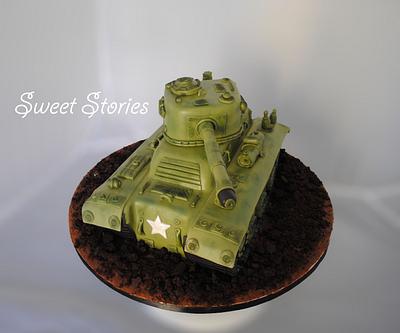 Tank cake - Cake by Karla Sweet Stories