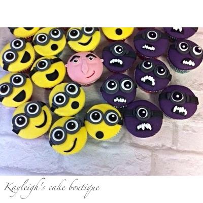 Minions - Cake by Kayleigh's cake boutique 