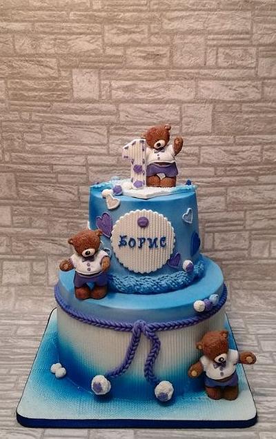 Teddy bears cake - Cake by Rositsa Lipovanska