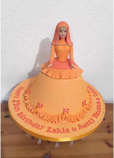 Doll cake - Cake by Tahira