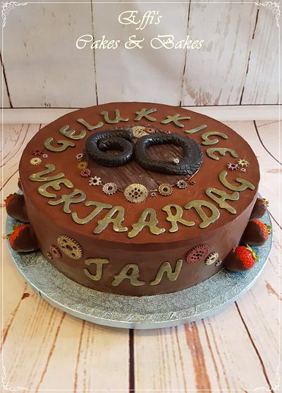 60th Birthday Cake  - Cake by Effi's Cakes & Bakes 