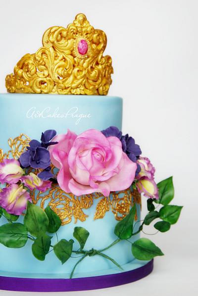 Princess birthday cake - Cake by Art Cakes Prague