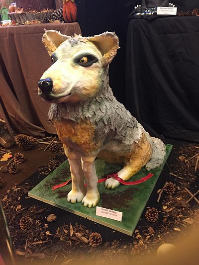 The Lone Wolf (life sized cake)  - Cake by Sarah Leftley (Sarah's cakes)