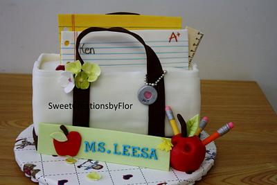 A teacher's cake - Cake by SweetCreationsbyFlor
