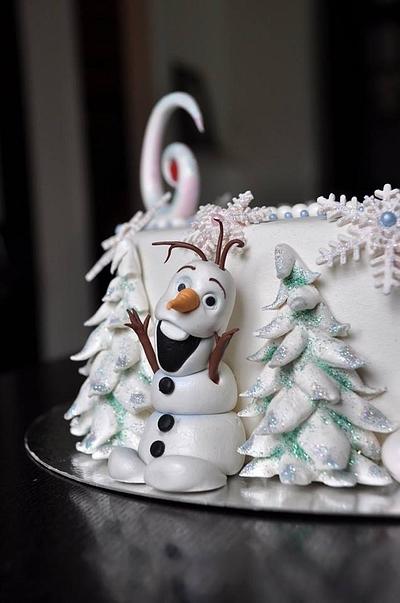 🎼 Do you want to build a snowman 🎶  - Cake by Trine Skaar