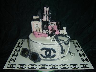 Sweet 16 CHANEL Cake - Cake by Katarina