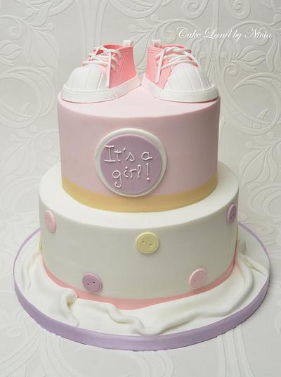 Baby shower cake - Cake by Nivia