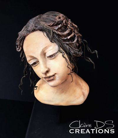 Leonardo Da Vinci Challenge Bakerswood « Head of Leda » - Cake by Claire DS CREATIONS
